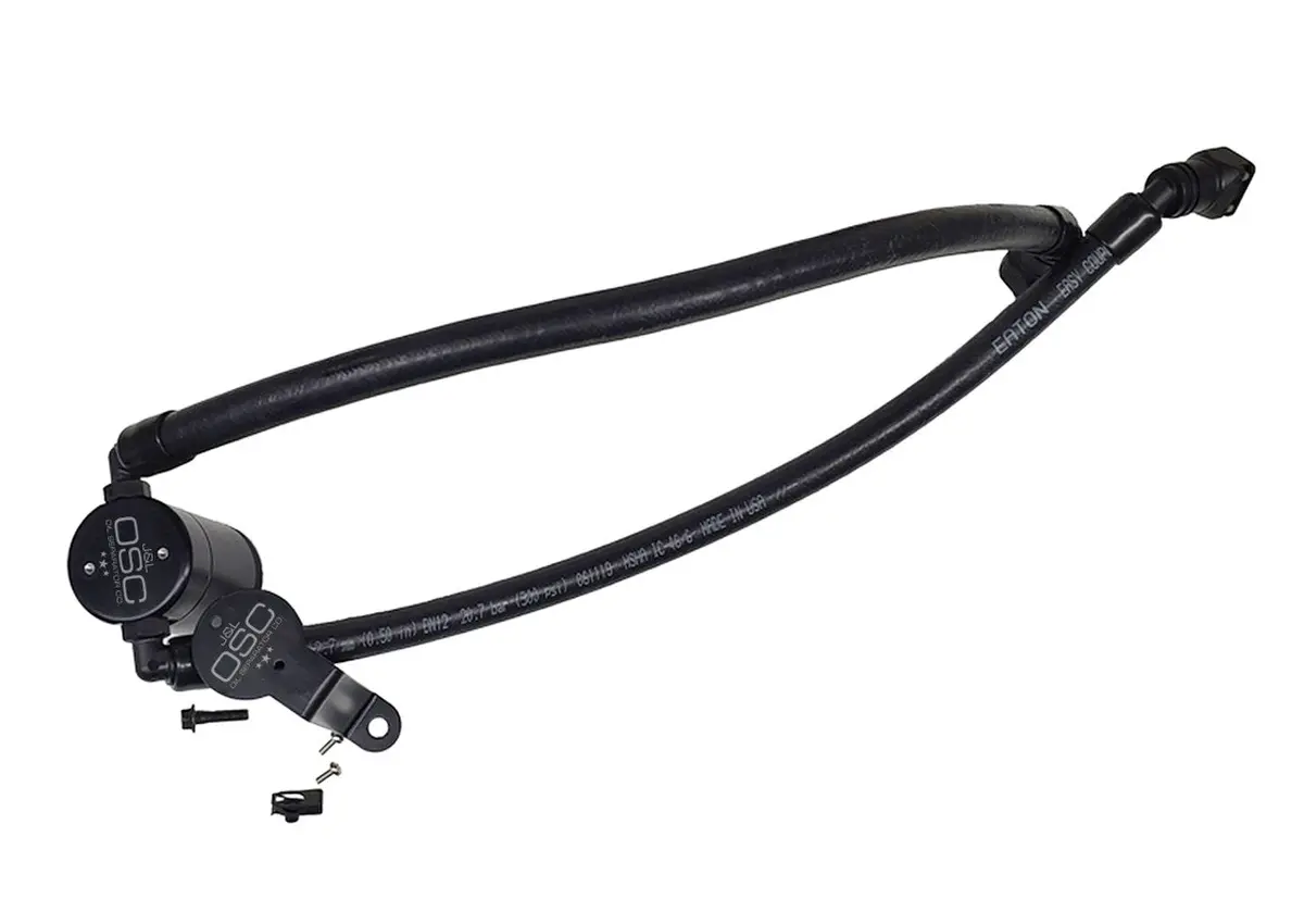J&L 3052P-B 2020-2025 Explorer Ecoboost / St 3.0L Passenger Side Oil Separator V3.0 (Black Anodized) 1