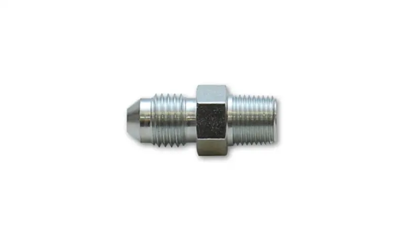 Vibrant -4An To 1/8In Npt Straight Adapter Fitting - Steel 1