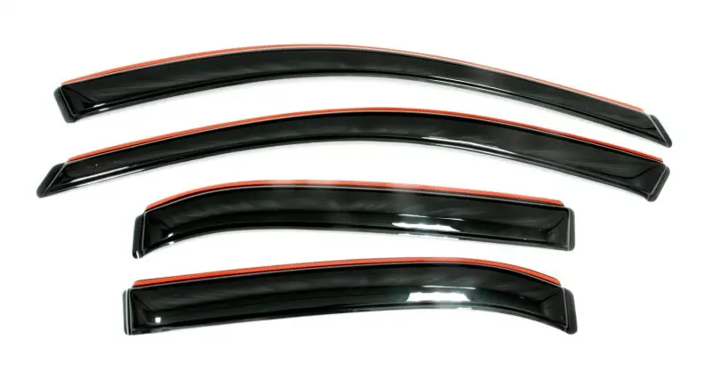 Avs 2018 Jeep Wrangler Unlimited (4-Door) Ventvisor In-Channel Window Deflectors 4Pc - Smoke 1