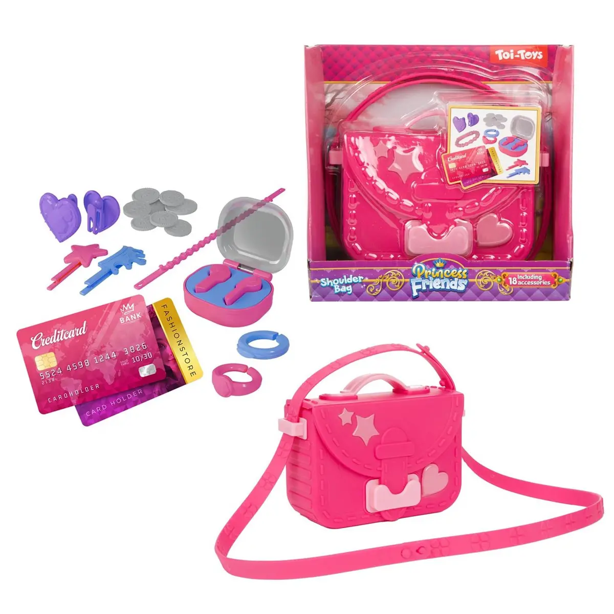 Toi-Toys Princess Friends Schoudertas 12-Delig 1