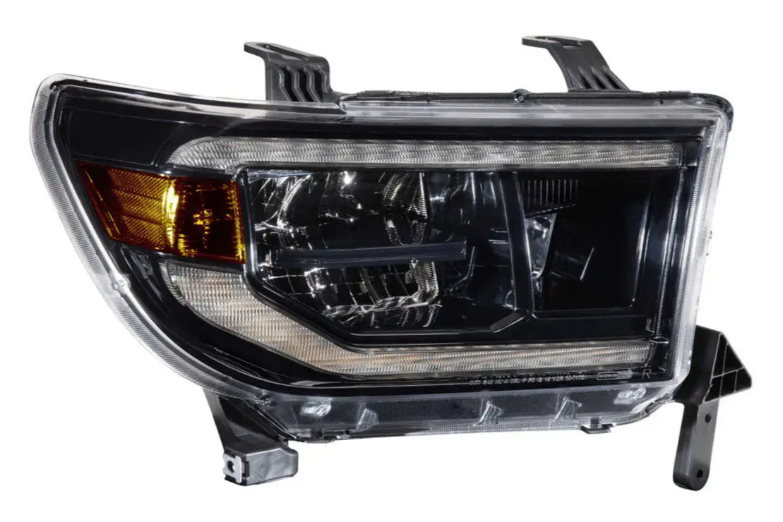 White Drl Bi-Led Headlights Toyota Tundra (07-13): Xb Led Headlights 2