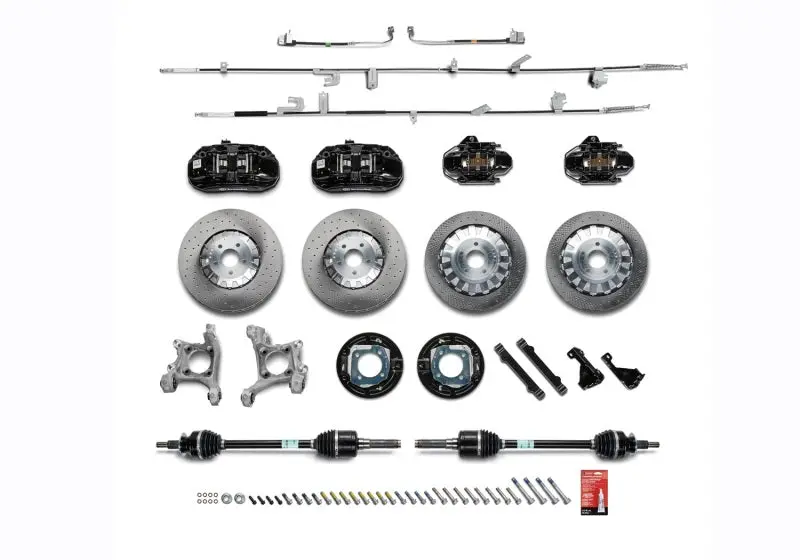 Ford Racing 15-21 Mustang Gt/ 2.3L Ecoboost Gt350r Brake Upgrade Kit - Black 1