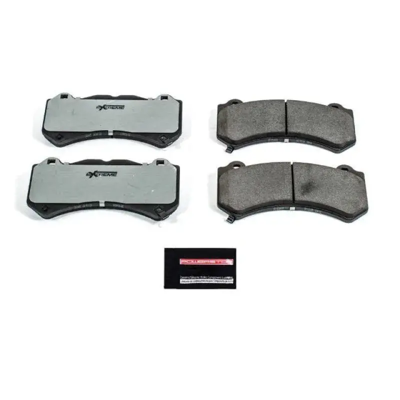 Powerstop 2015-2023 Dodge Charger / Challenger Z26 Extreme Street Front Brake Pads (6 Piston) 1