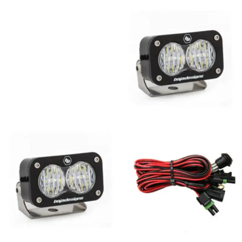 Baja Designs S2 Pro Series Led Light Pods Wide Cornering Pattern - Pair. 1