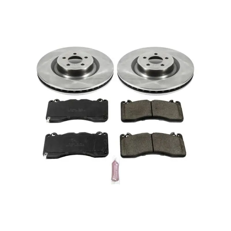 Power Stop 15-22 Ford Mustang Front Autospecialty Brake Kit 1