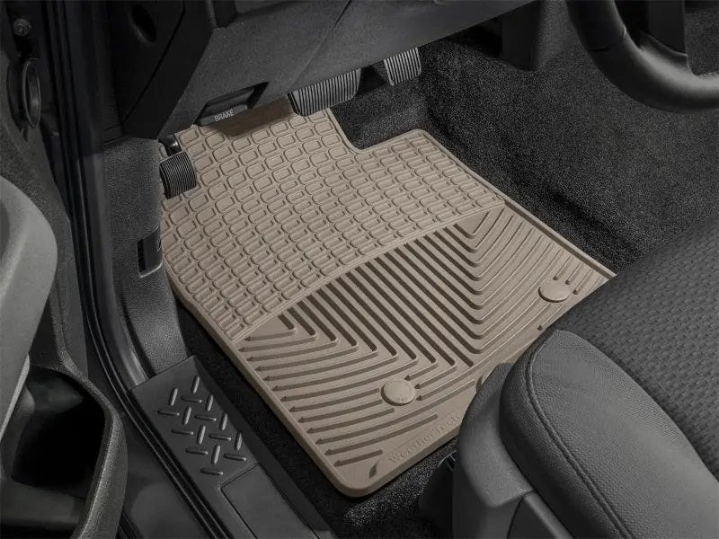 Wt Rubber Mats - Rear - Tan 1