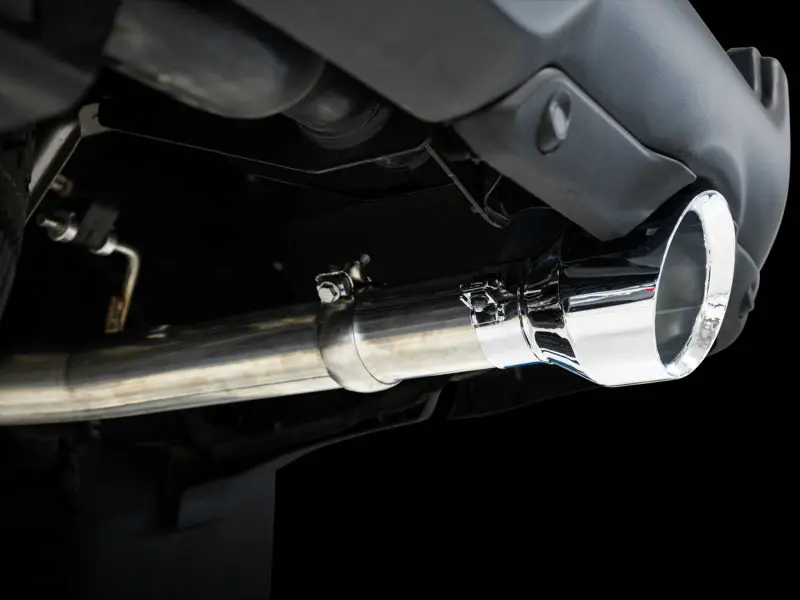 Awe Tuning 09-18 Ram 1500 5.7L (W/Cutouts) 0Fg Dual Rear Exit Cat-Back Exhaust - Chrome Silver Tips 2