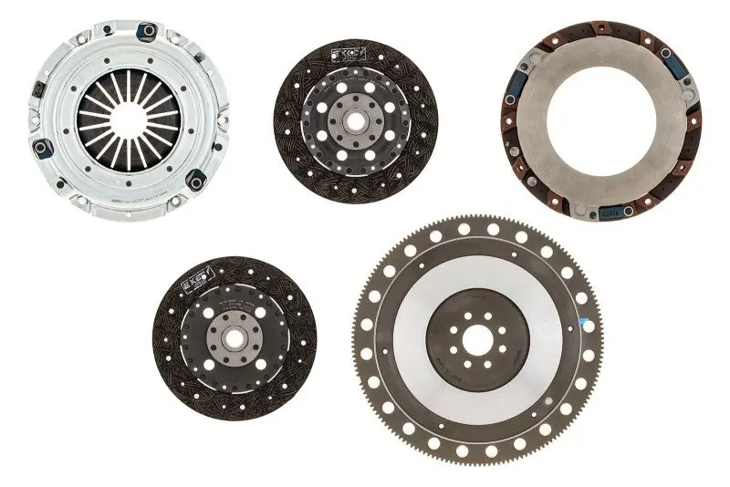 Exedy 2011-17 Mustang 5.0L Organic 23 Teeth 8 Bolt Twin Disc Clutch 1