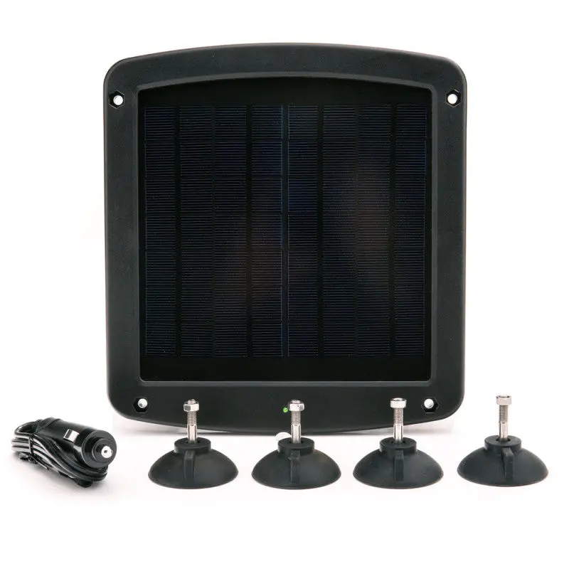 Battery Tender 12V 5W Solar Battery Charger W/Windshield Mount 1