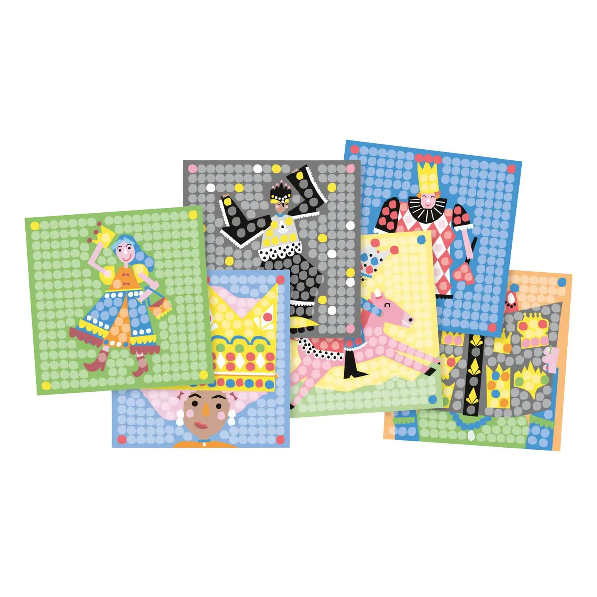 Playmais Mosaic Kaarten Versieren Prinses 1