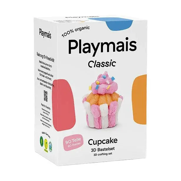 Playmais Classic Cupcake - 90 Stukjes 1