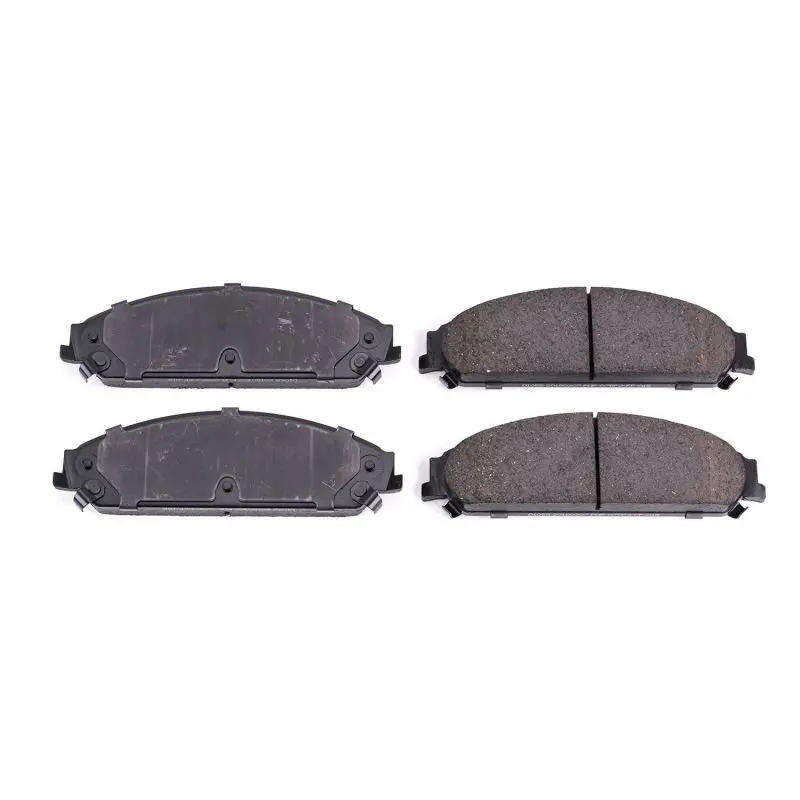 Power Stop 2017-2019 Dodge Charger Challenger 2 Piston Front Z16 Evolution Ceramic Brake Pads 1