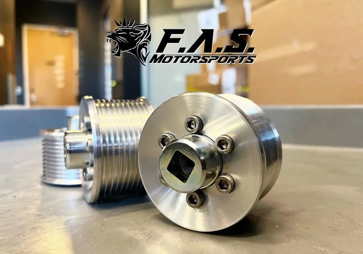 Fas Motorsports Hellcat Pulley And Hub Kit 1