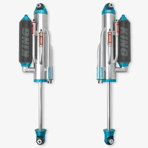 King Shocks 2021+ Ram 1500 Trx & 2025+ Rho Rear 3.5 Dia Full Adjustable 4 Tube Bypass W/ Finned Res Shock (Pair) 2
