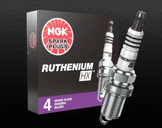 Ngk Ruthenium Hx Spark Plug Set Of 16 Hemi 6.2L Oem Heat Range (Lfr6bhx) 1