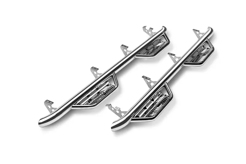 N-Fab Podium Ss 2018 Jeep Wrangler Jl 4Dr Suv - Full Length Polished Stainless - 3In 1