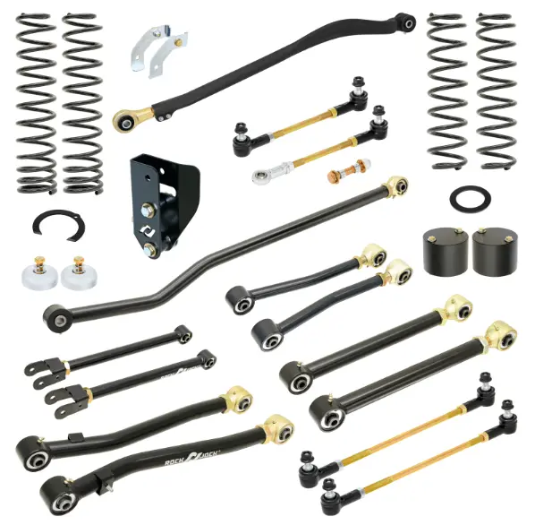Rockjock Pro Edition Jeep Wrangler Jl 392 Hemi Suspension System (3.5 In. Lift) 1