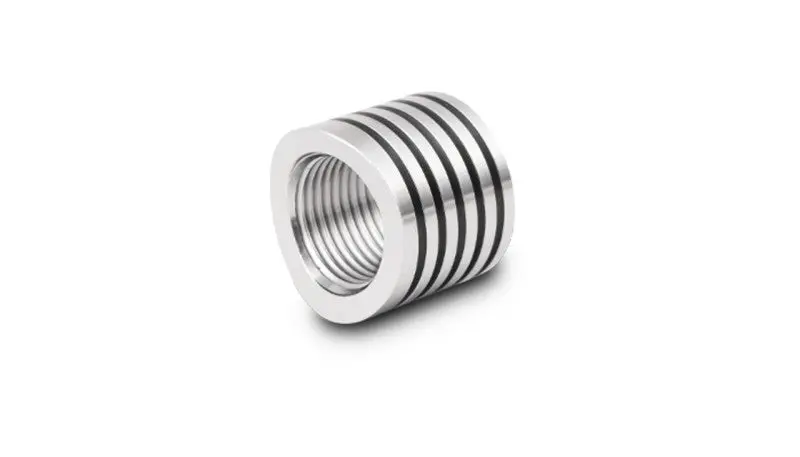 Vibrant Heat Sink Oxygen Sensor Weld Bung T304 Ss (M18 X 1.5 Thread) 1