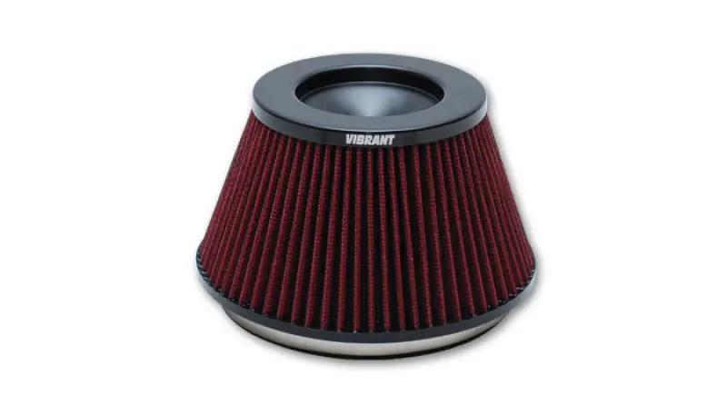 Vibrant The Classic Perf Air Filter 5In Od Conex3-5/8In Tallx6in Id Bellmouth Velocitystack10950-52 1