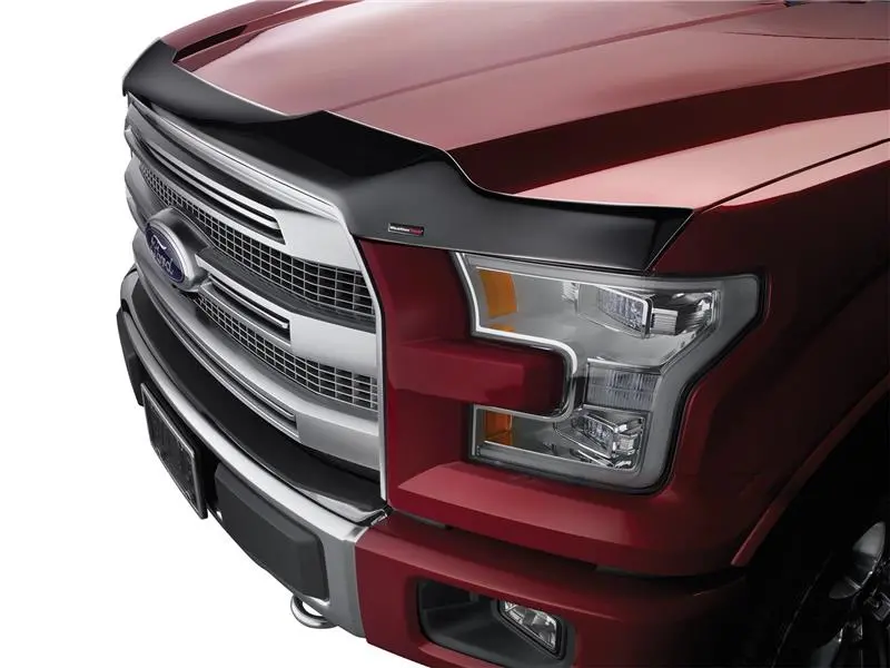 Weathertech 2015+ Ford Mustang Hood Protector - Black 1