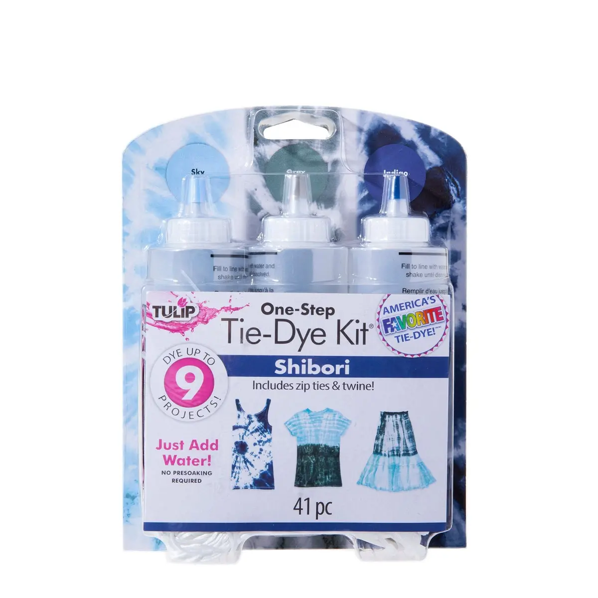 Tulip One-Step Tie Dye Tulip • Tie-Dye Kit 3 Kleuren Shibori 1