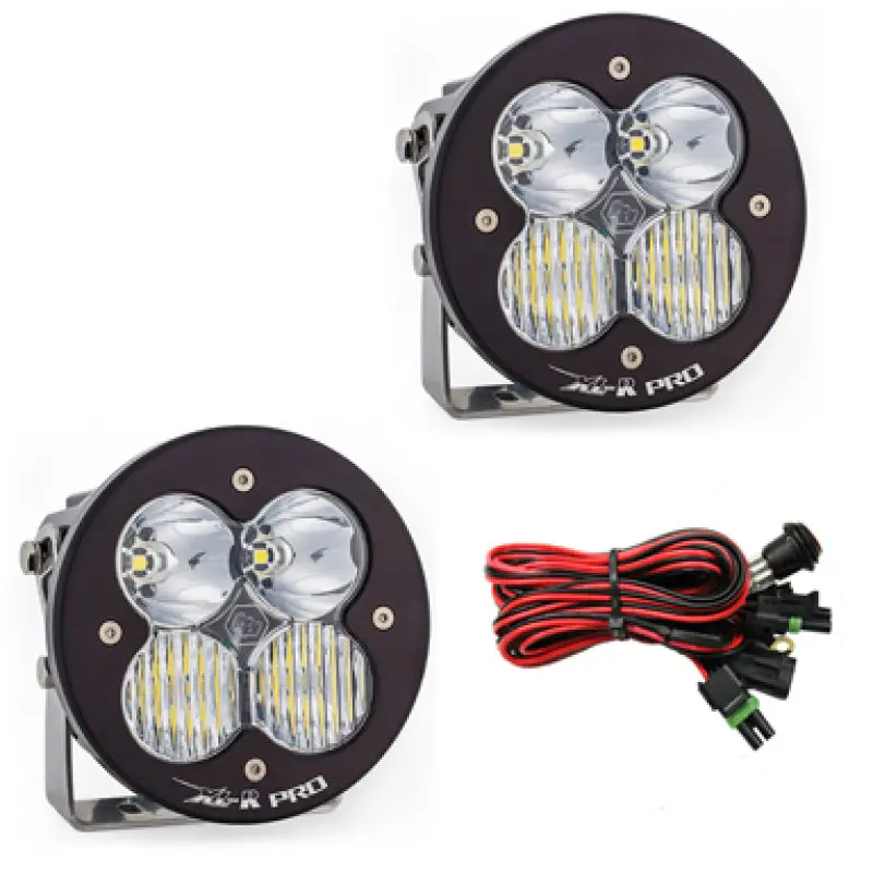 Baja Designs Xl R Pro Series Driving Combo Pattern Pair Led Light Pods - Clear 1