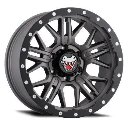 Mamba M25 Matte Grey W/ Black Lip Edge 1