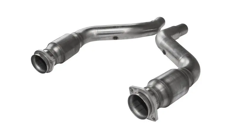 Kooks 08-15 Dodge Charger/Challenger Srt8 3In X Oem Ss Green Catted Connection Pipes 1