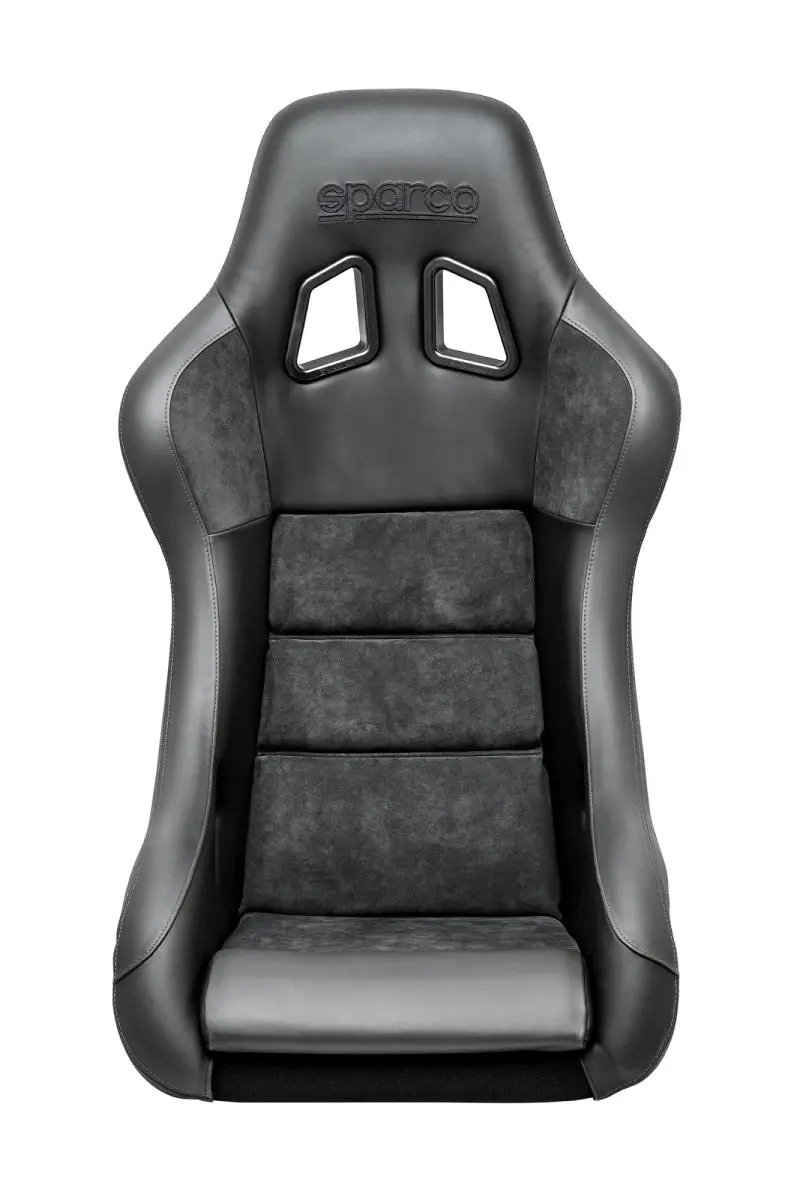 Sparco Seat Qrt Performance Leather/Alcantara Black/Grey 1