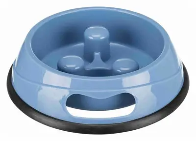 Trixie Voerbak Slow Feed Kunststof Anti-Slip Assorti 1