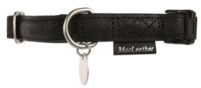Macleather Halsband Zwart 1