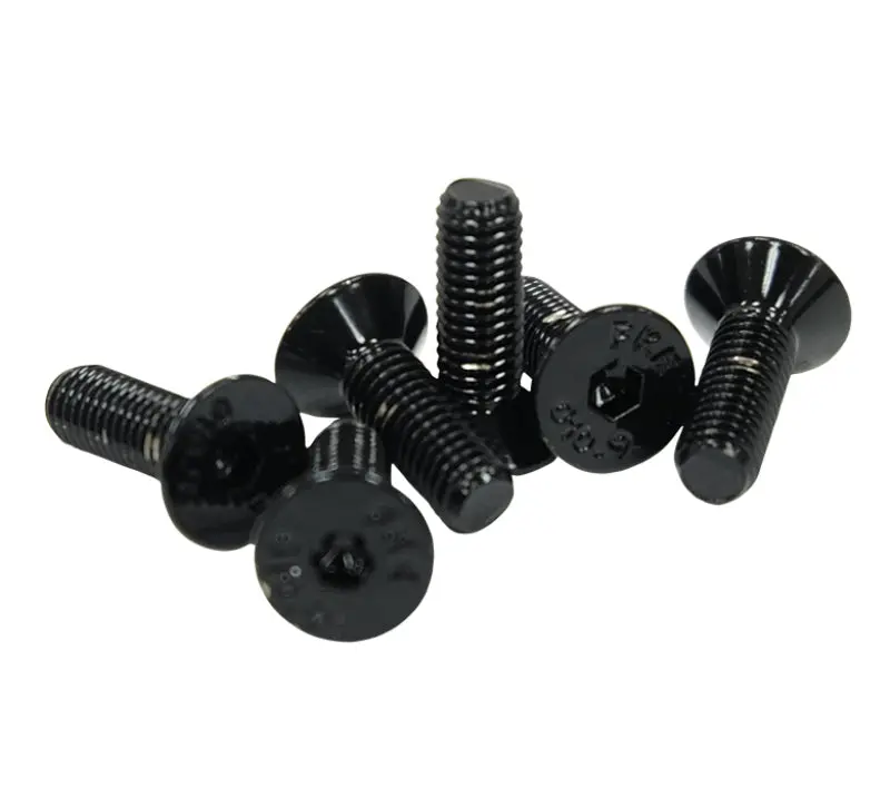 Nrg Steering Wheel Screw Upgrade Kit (Conical) - Black 1