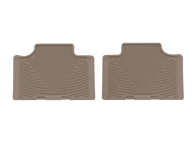 Weathertech 11-21 Jeep Grand Cherokee Rear Rubber Mats - Tan 1