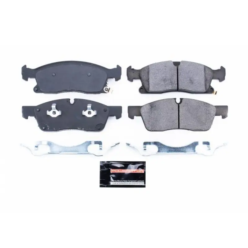 Power Stop 2017 Dodge Durango Front Z23 Evolution Sport Brake Pads W/Hardware 1