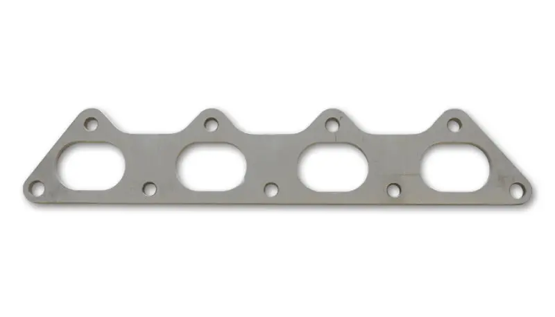 Vibrant T304 Ss Exhaust Manifold Flange For Mitsubishi 4G63 Motor 3/8In Thick 1