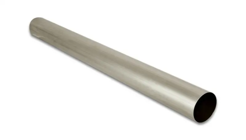 Vibrant 2.5In. O.D. Titanium Straight Tube - 1 Meter Long 1