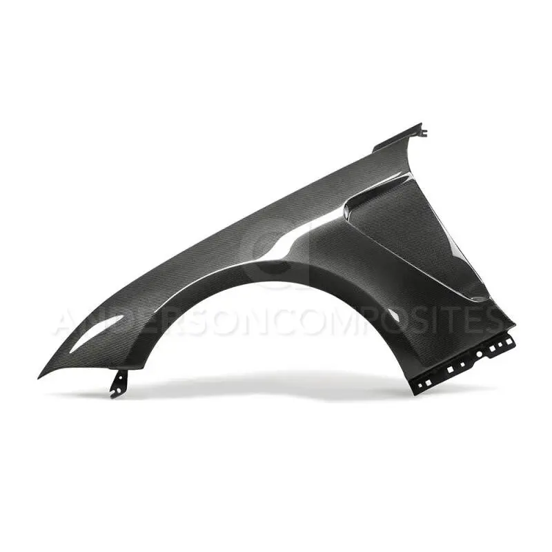 Anderson Composites 2018 Ford Mustang Gt350 Style Carbon Fiber Fenders (Pair) 1
