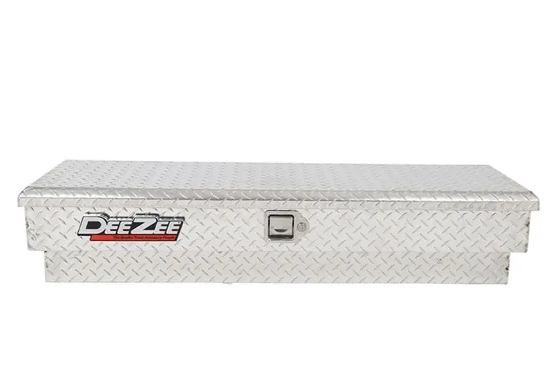 Deezee Universal Tool Box - Red Side Mount Bt Alum 68In 1