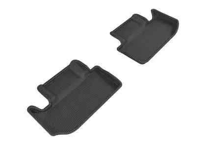 3D Maxpider 2011-2023 Dodge Challenger Kagu 2Nd Row Floormats - Black 1