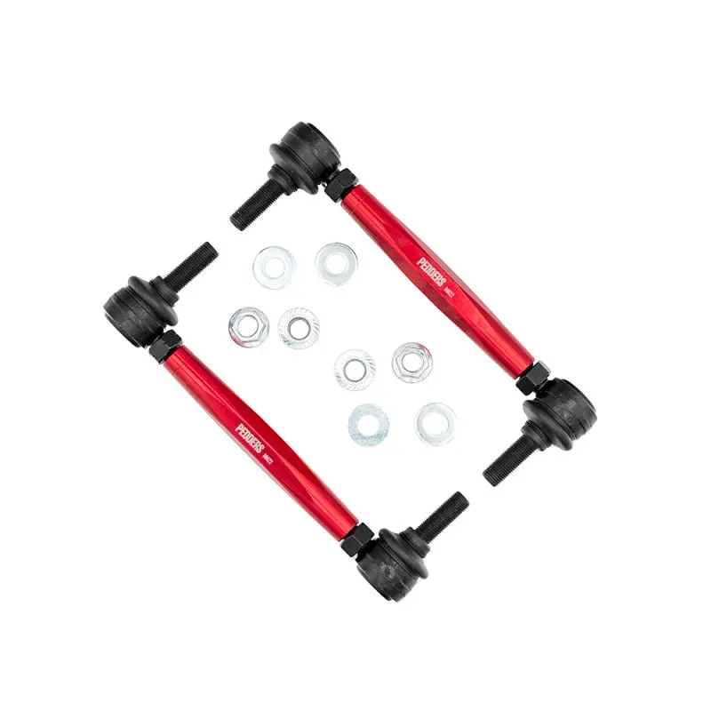 Pedders 15-22 S550 Mustang Adjustable Endlink Kit Front 1
