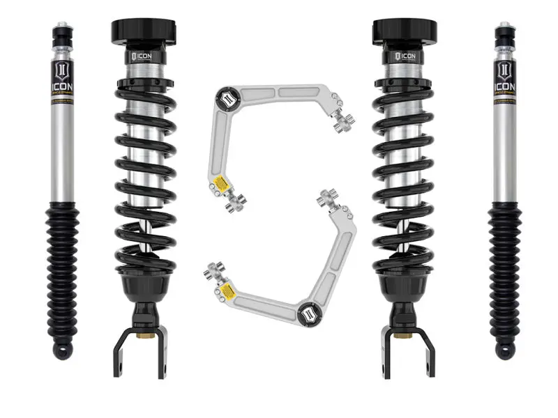 Icon 2019+ Ram 1500 2-3In. Stage 1 Suspension System W/ Billet Upper Control Arms 1