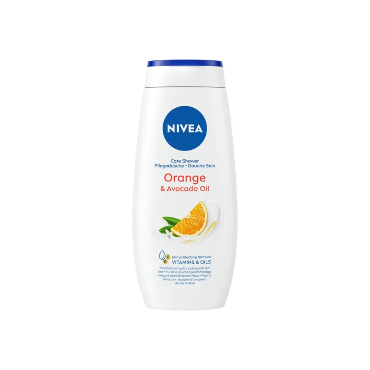 Nivea Shower Gel Care Orange 250Ml 1
