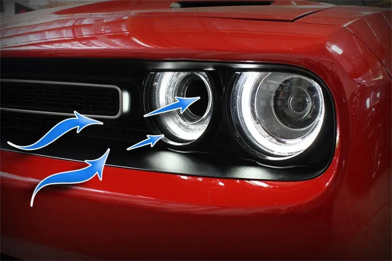 Afe Momentum Gt Carbon Fiber Dynamic Air Scoop 15-18 Dodge Challenger V6-3.6L/V8-5.7L/6.4L Hemi 2
