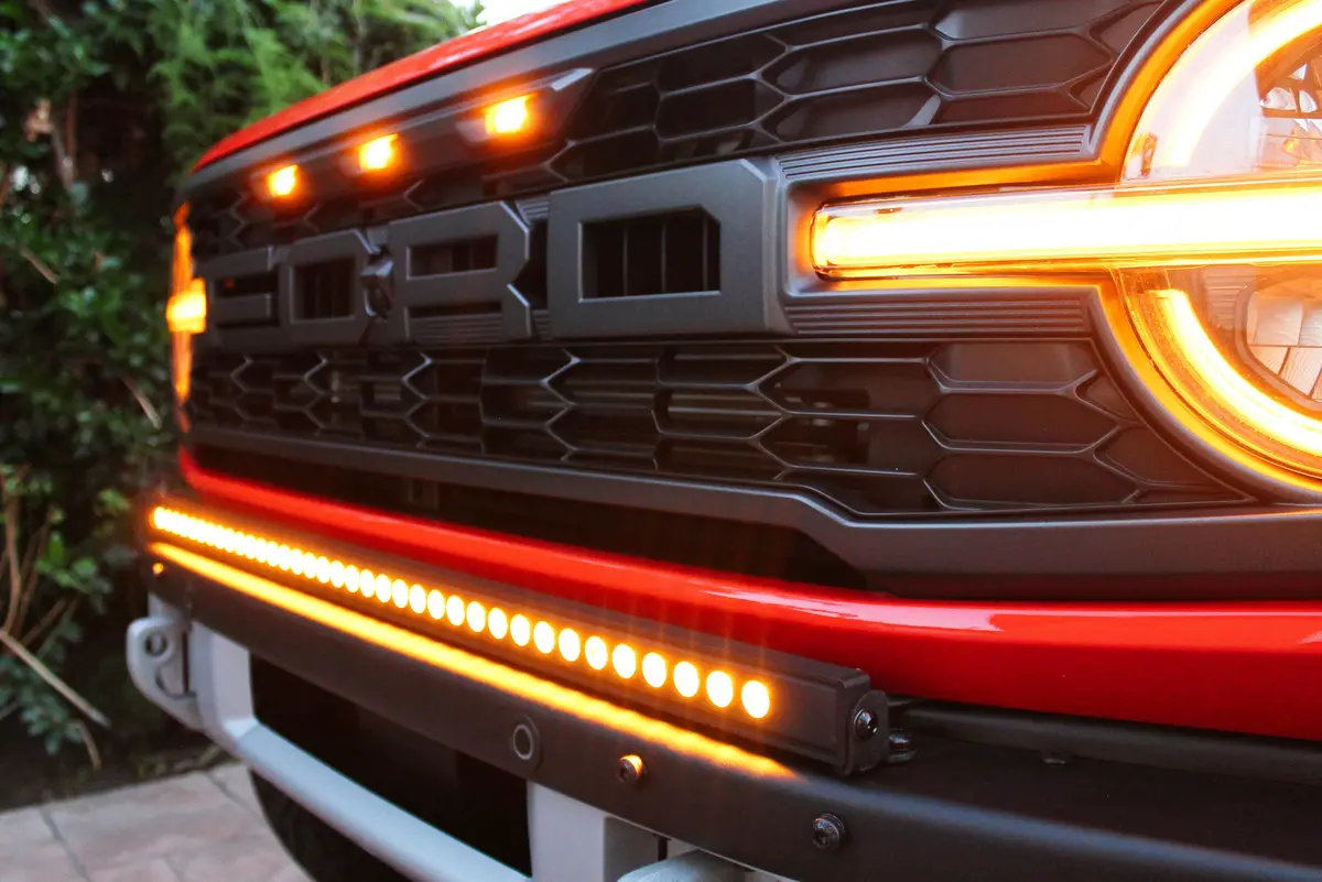 2022+ Ford Bronco Raptor 40In Bumper Light Bar - Slim 3