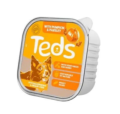 Teds Insect Based All Breeds Alu Pompoen Peterselie 1