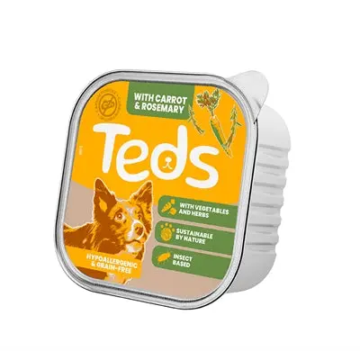 Teds Insect Based All Breeds Alu Wortel Rozemarijn 1