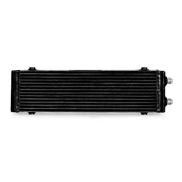 Mishimoto Universal Large Bar And Plate Dual Pass Black Oil Cooler 1