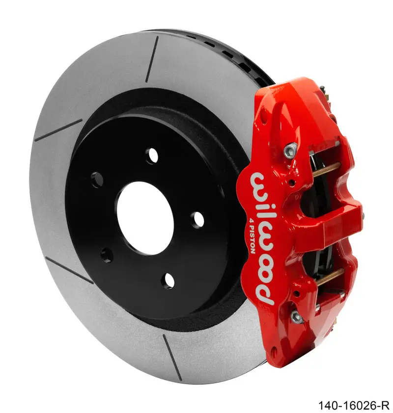 Wilwood Aerolite 4R Rear Kit 15.00In Red 13-17 Dodge Truck 1500 - 4Wd 1