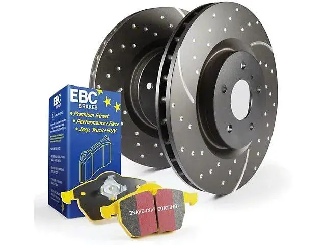 2021-2024 Ram Trx & 2025-2026 Ram Rho Ebc S3 Kits Yellowstuff Pads And Gd Rotors 1