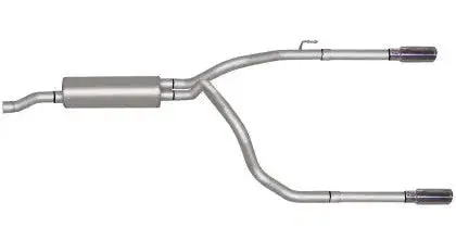 Gibson 11-18 Ram 1500 5.7L 2.5In Cat-Back Dual Split Exhaust - Stainless 1